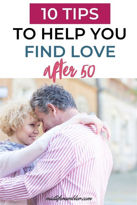 dating tips for over 50